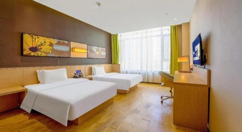 Bed in IU Hotel Taiyuan Changfeng West Street The Mixc