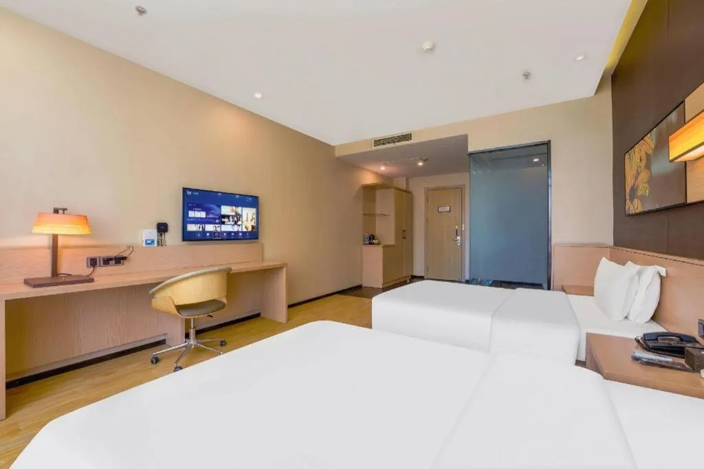 Bed in IU Hotel Taiyuan Changfeng West Street The Mixc