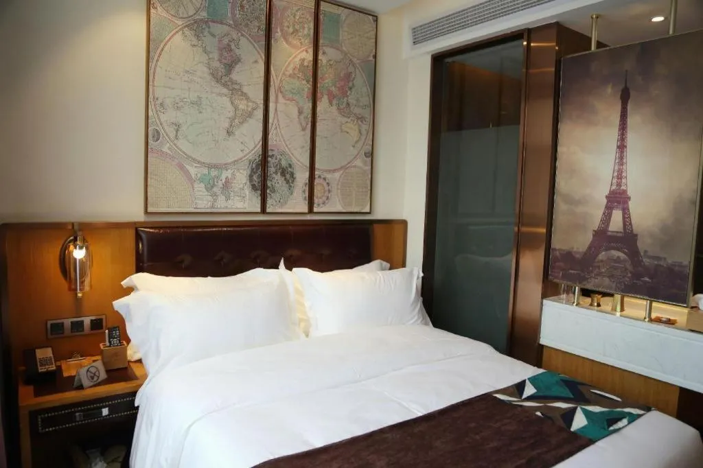 Bed in James Joyce Coffetel· Hefei Anhui Agricultural University