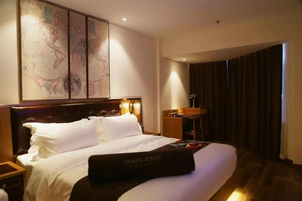 Bed in James Joyce Coffetel· Hefei Anhui Agricultural University