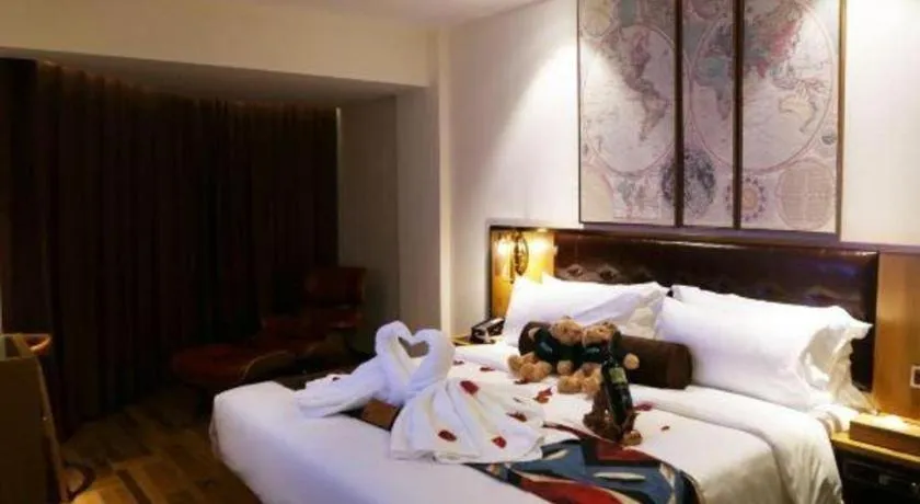 Bed in James Joyce Coffetel· Hefei Anhui Agricultural University