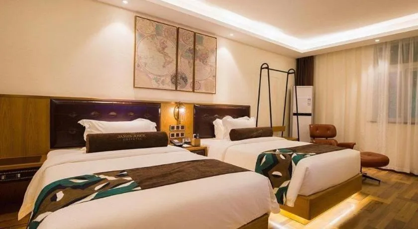 Bed in James Joyce Coffetel· Hefei Anhui Agricultural University