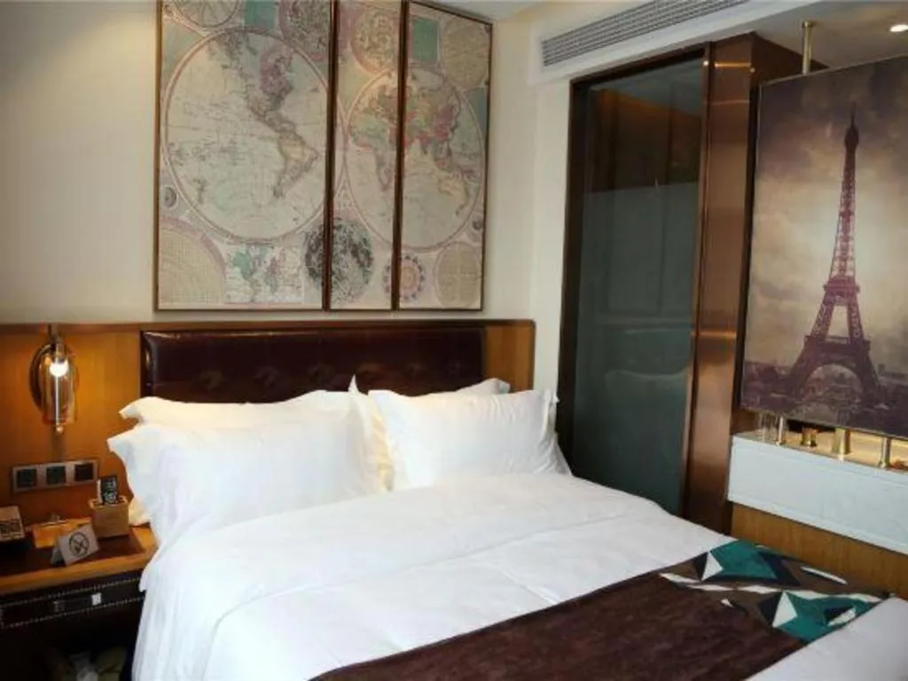 Bed in James Joyce Coffetel· Hefei Anhui Agricultural University