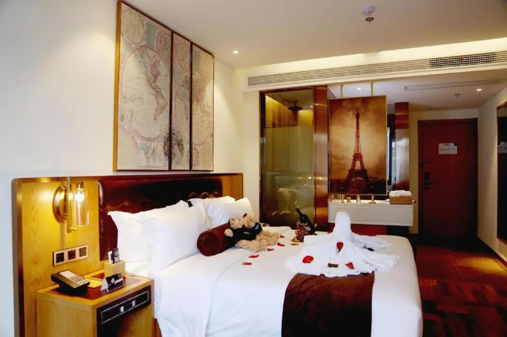 Bed in James Joyce Coffetel· Hefei Anhui Agricultural University