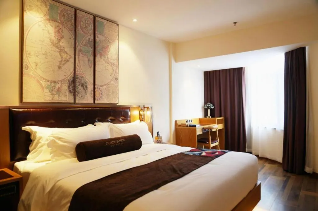 Bed in James Joyce Coffetel· Hefei Anhui Agricultural University