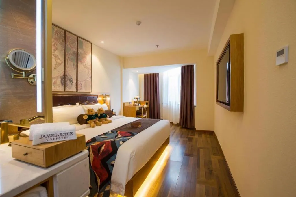 Bed in James Joyce Coffetel· Hefei Anhui Agricultural University