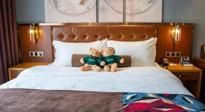 Bed in James Joyce Coffetel· Hefei Anhui Agricultural University