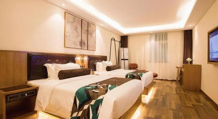 Bed in James Joyce Coffetel· Hefei Anhui Agricultural University