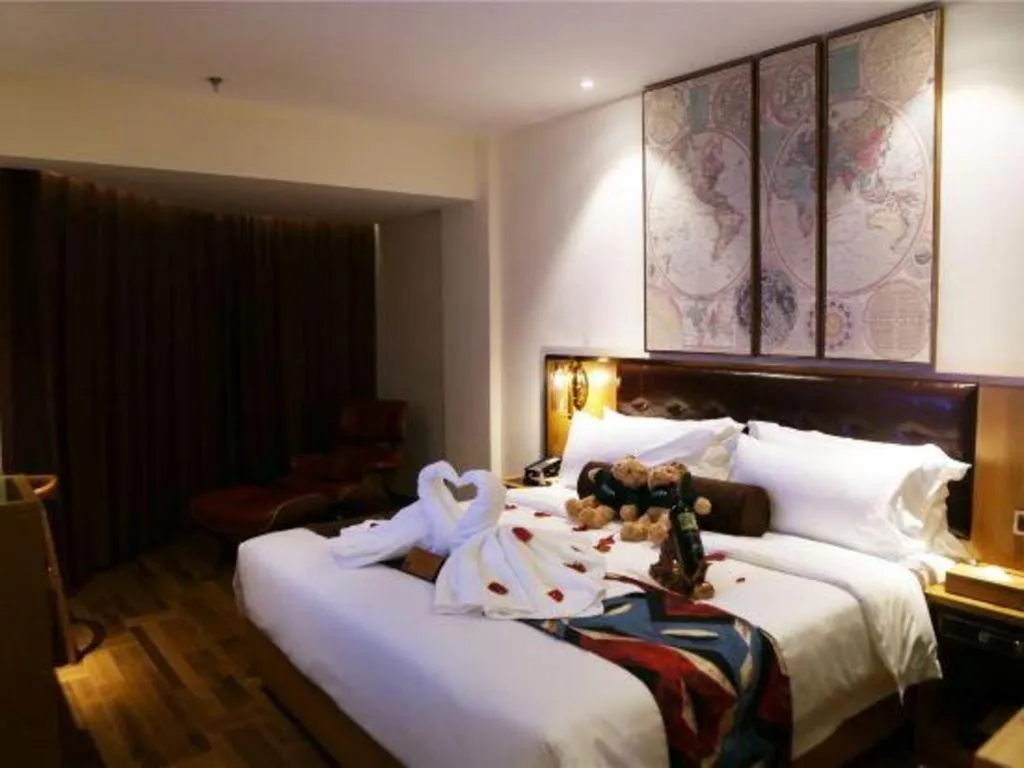 Bed in James Joyce Coffetel· Hefei Anhui Agricultural University