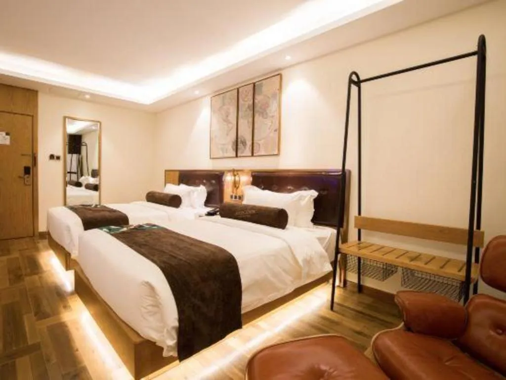 Bed in James Joyce Coffetel· Hefei Anhui Agricultural University