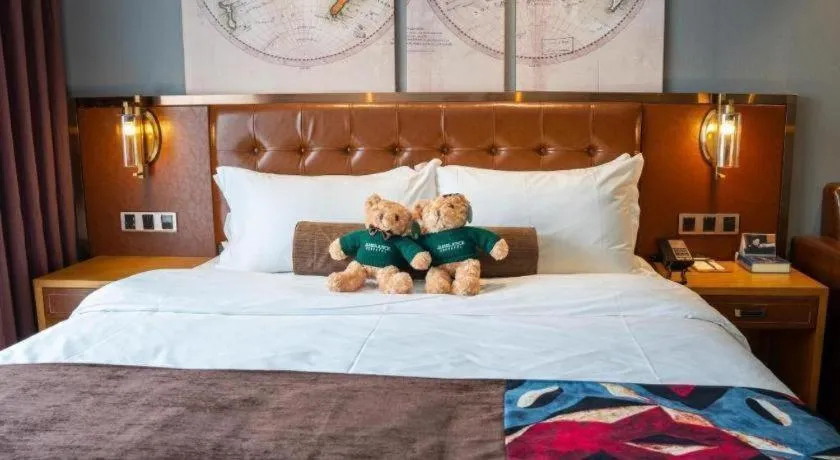 Bed in James Joyce Coffetel· Hefei Anhui Agricultural University