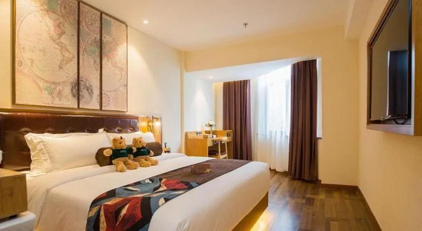 Bed in James Joyce Coffetel· Hefei Anhui Agricultural University