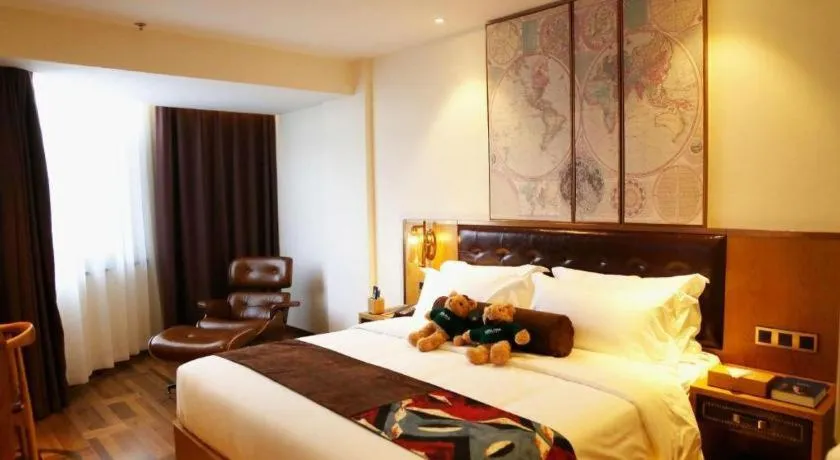 Bed in James Joyce Coffetel· Hefei Anhui Agricultural University