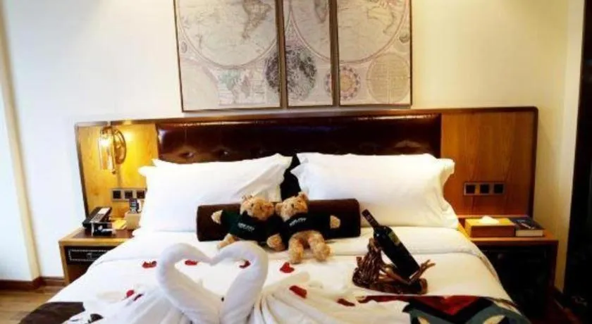 Bed in James Joyce Coffetel· Hefei Anhui Agricultural University