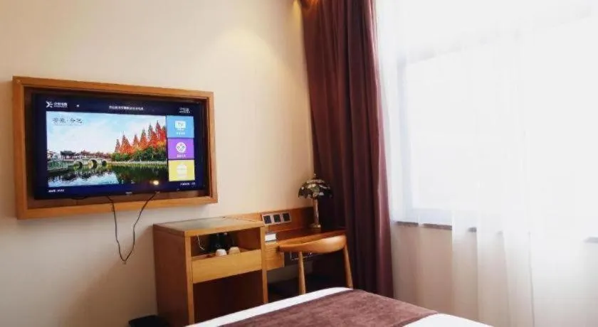 Bed in James Joyce Coffetel· Hefei Anhui Agricultural University