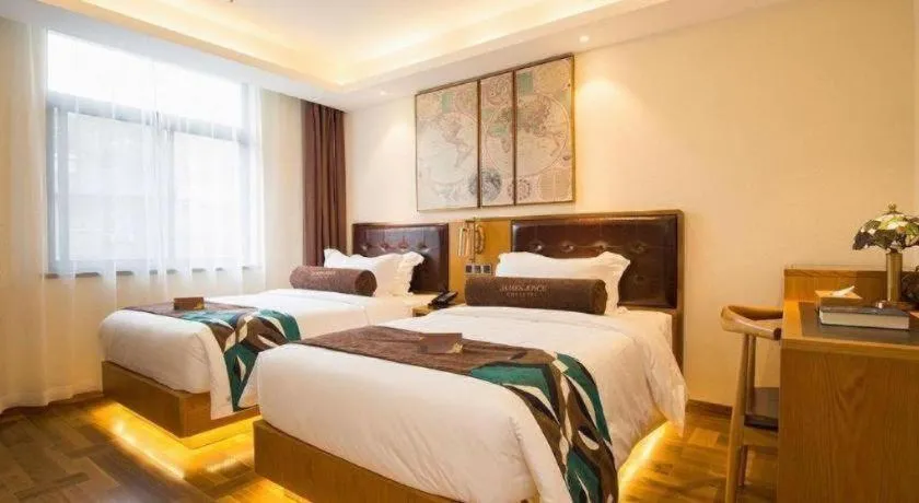 Bed in James Joyce Coffetel· Hefei Anhui Agricultural University