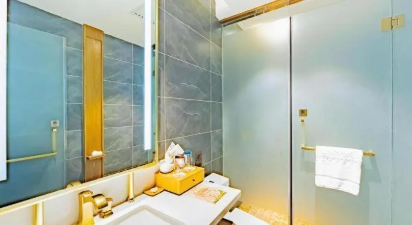 Bed in James Joyce Coffetel Beijing Station