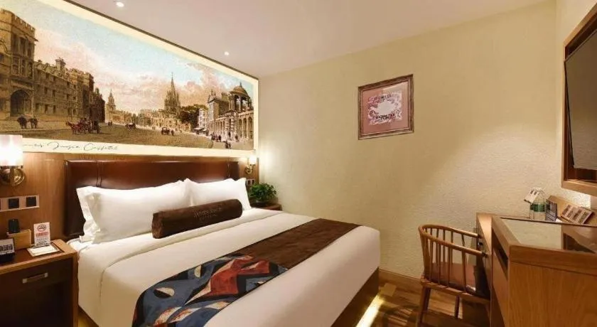 Bed in James Joyce Coffetel Beijing Station