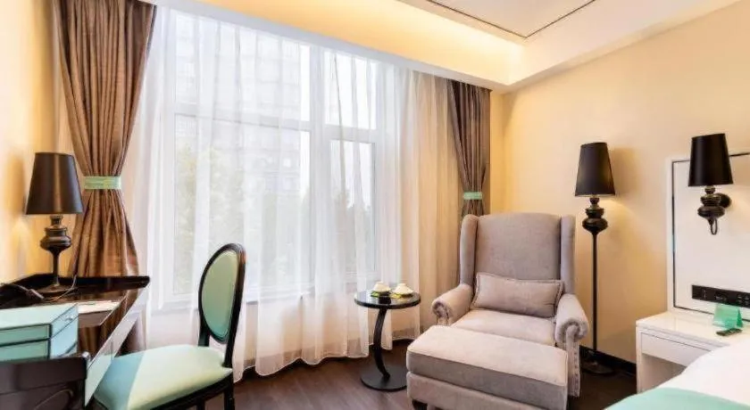 Bed in Xana Hotelle· Dalian Software Park University of Technology