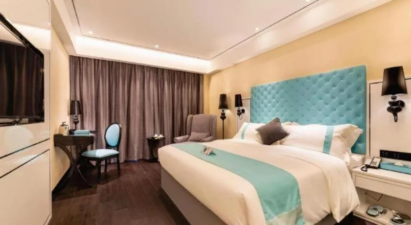 Bed in Xana Hotelle· Dalian Software Park University of Technology