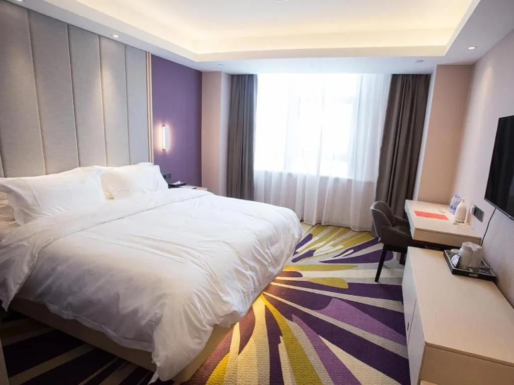 Bed in Lavande Hotels Xuzhou Yunlong Wanda Medical University