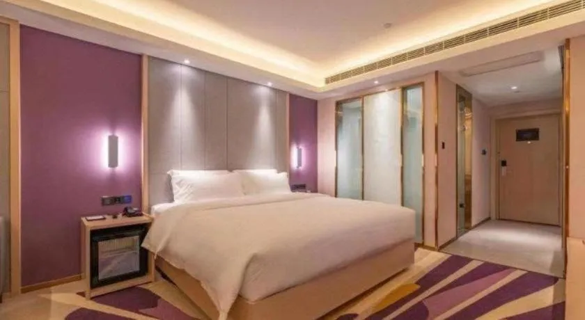 Bed in Lavande Hotel Ji'nan Railway Station Long Distance Bus Terminal