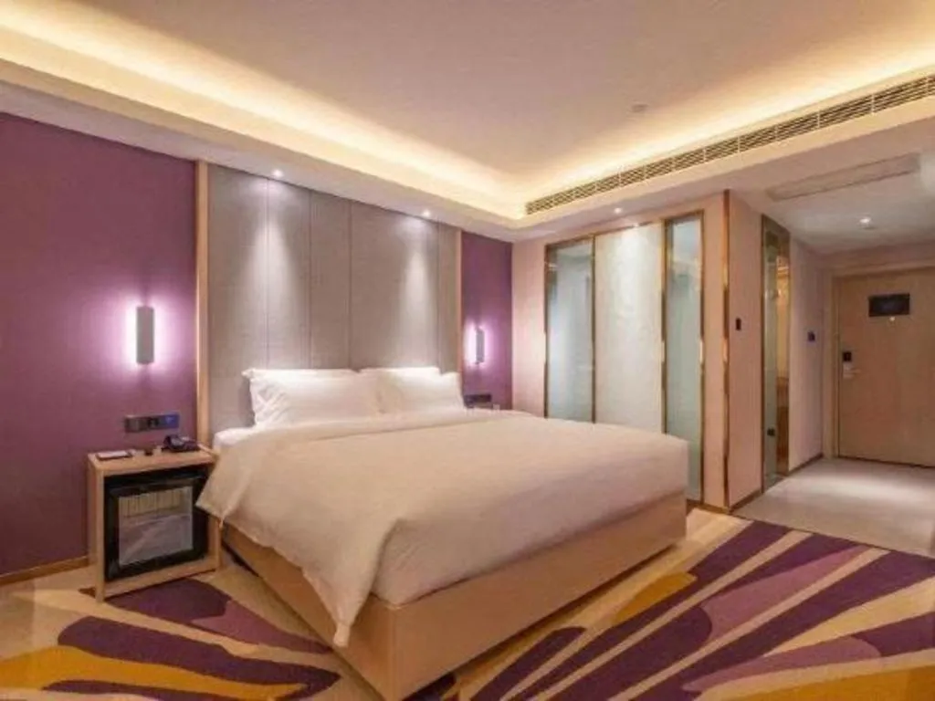 Bed in Lavande Hotel Ji'nan Railway Station Long Distance Bus Terminal