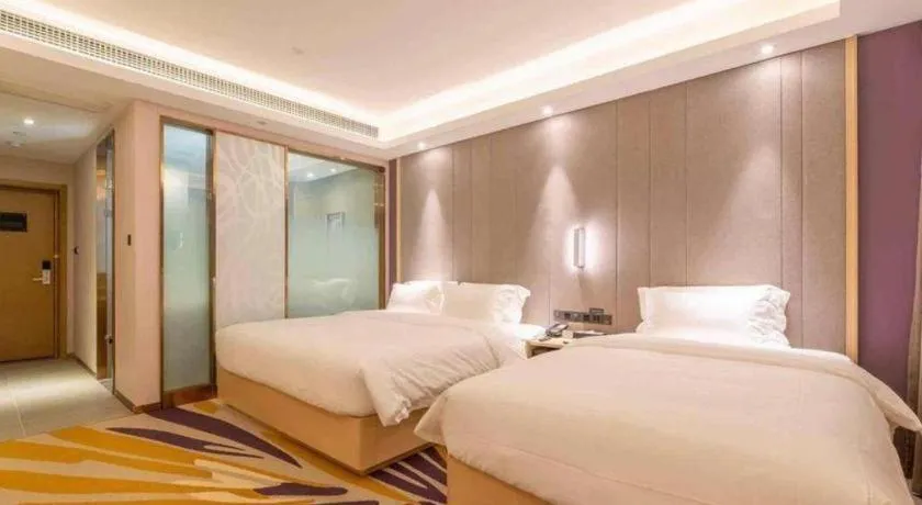 Bed in Lavande Hotel Ji'nan Railway Station Long Distance Bus Terminal