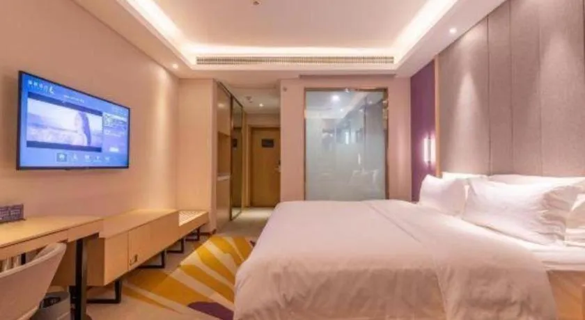 Bed in Lavande Hotel Ji'nan Railway Station Long Distance Bus Terminal