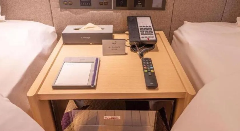 Bed in Lavande Hotel Ji'nan Railway Station Long Distance Bus Terminal