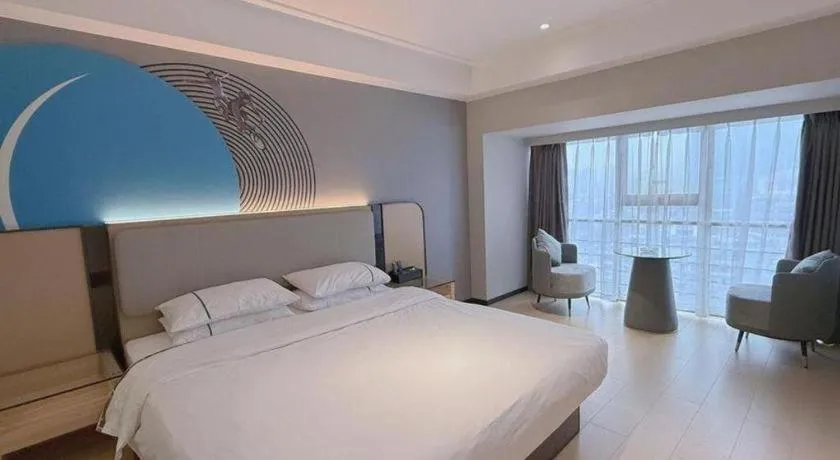 Bed in City Comfort Inn Changsha Yuelu Mountain Meixi Lake Park