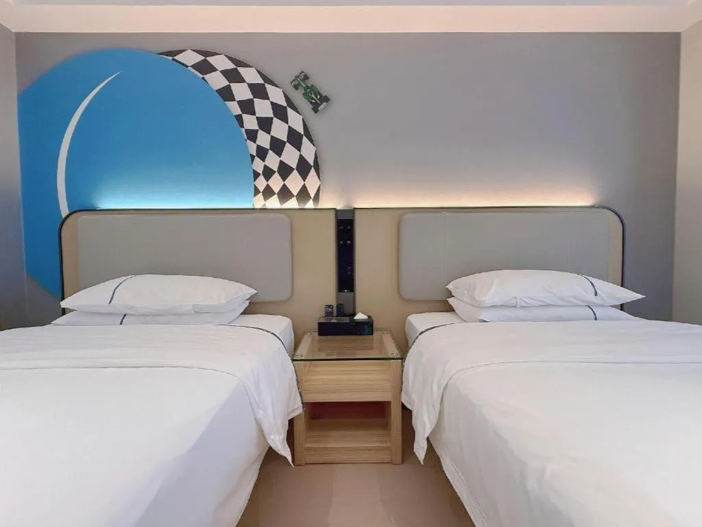 Bed in City Comfort Inn Changsha Yuelu Mountain Meixi Lake Park