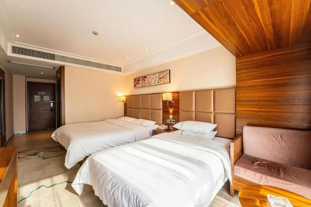 Bed in City Comfort Inn Changsha Yuelu Mountain Meixi Lake Park