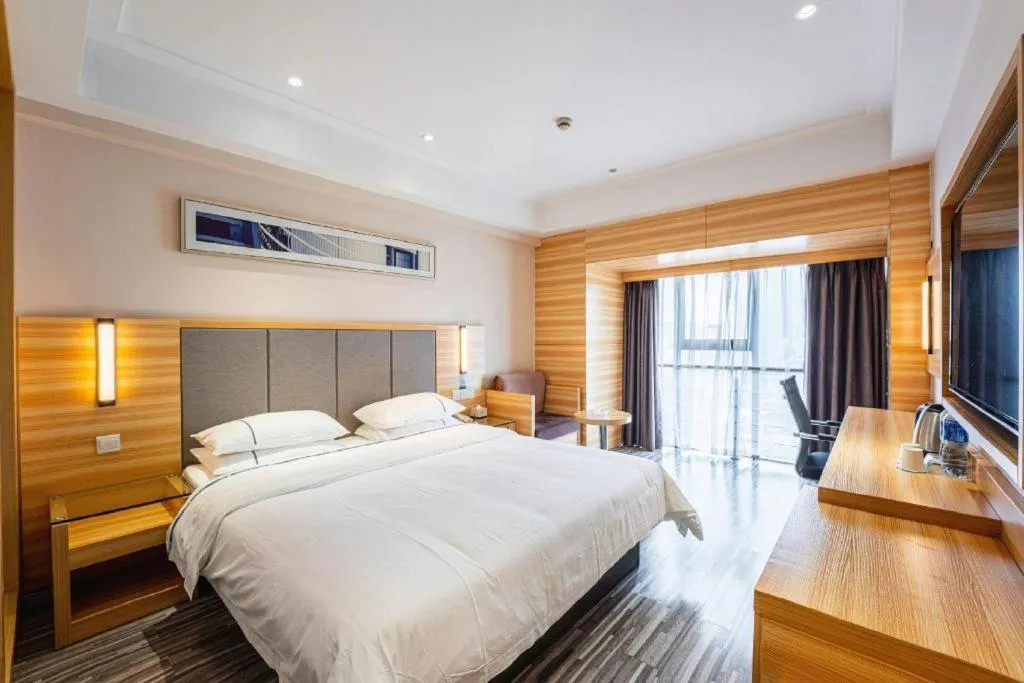 Bed in City Comfort Inn Changsha Yuelu Mountain Meixi Lake Park