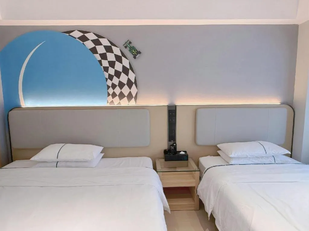 Bed in City Comfort Inn Changsha Yuelu Mountain Meixi Lake Park