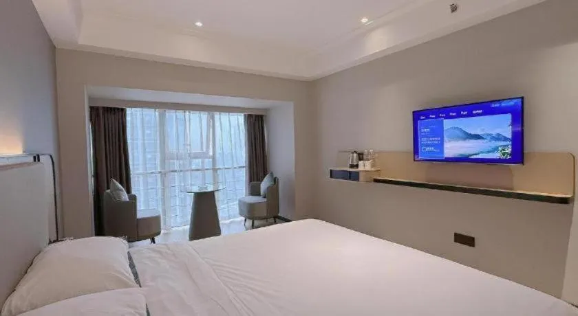 Bed in City Comfort Inn Changsha Yuelu Mountain Meixi Lake Park