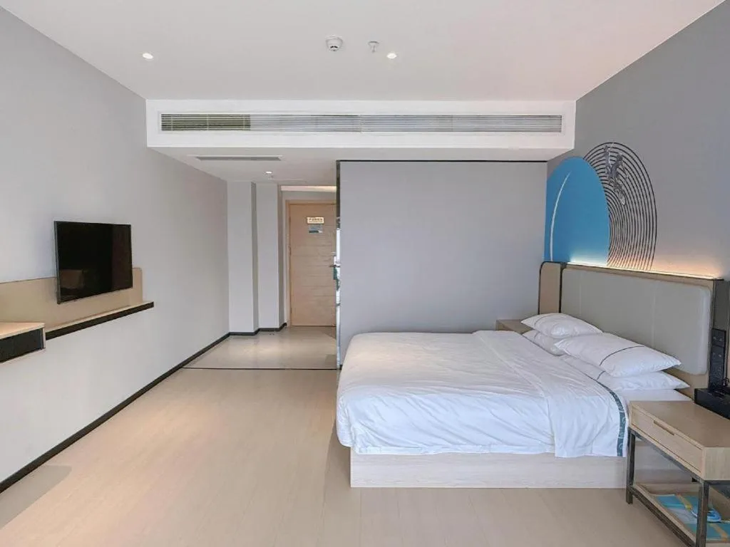 Bed in City Comfort Inn Changsha Yuelu Mountain Meixi Lake Park