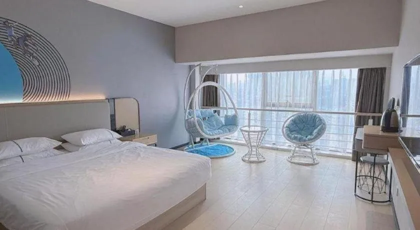 Bed in City Comfort Inn Changsha Yuelu Mountain Meixi Lake Park