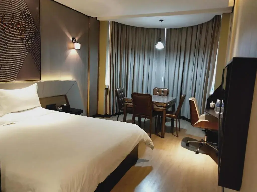 Bed in IU Hotel Xinyu Fenyi Mall Bed in IU Hotel Xinyu Fenyi Mall