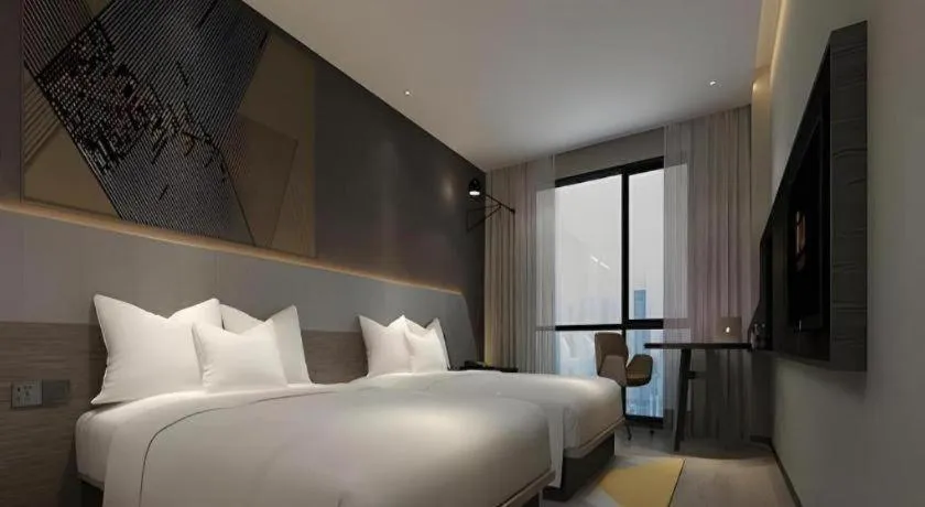 Bed in IU Hotel Xinyu Fenyi Mall