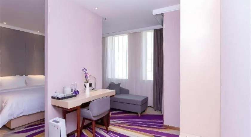 Bed in Lavande Hotel Guangzhou Zengchen Xintang Light Railway Station