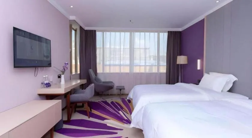 Bed in Lavande Hotel Guangzhou Zengchen Xintang Light Railway Station