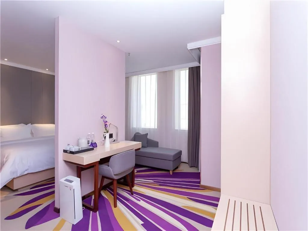 Bed in Lavande Hotel Guangzhou Zengchen Xintang Light Railway Station