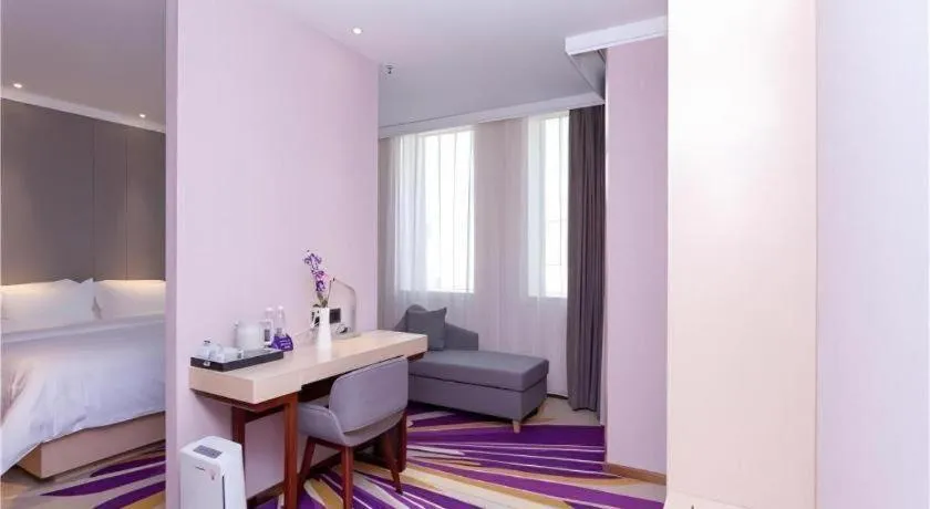 Bed in Lavande Hotel Guangzhou Zengchen Xintang Light Railway Station