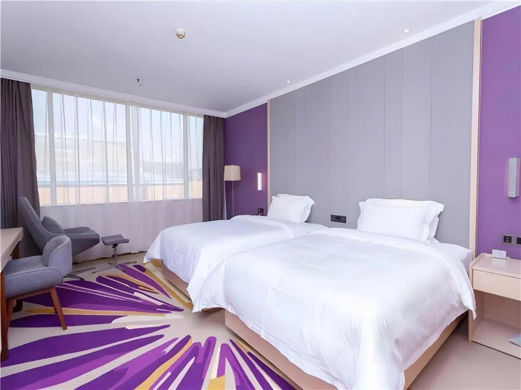 Bed in Lavande Hotel Guangzhou Zengchen Xintang Light Railway Station