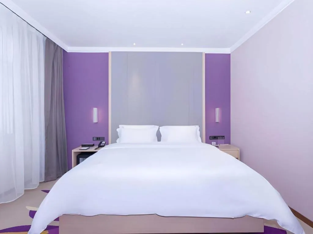 Bed in Lavande Hotel Guangzhou Zengchen Xintang Light Railway Station