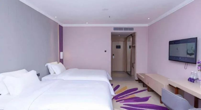Bed in Lavande Hotel Guangzhou Zengchen Xintang Light Railway Station
