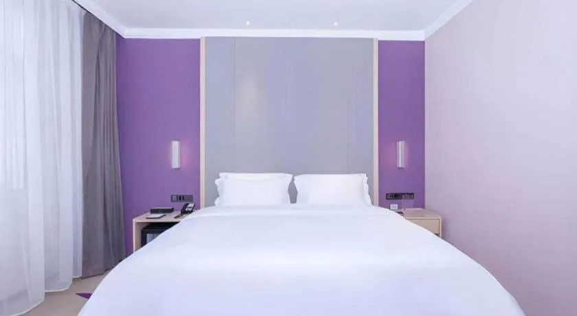 Bed in Lavande Hotel Guangzhou Zengchen Xintang Light Railway Station