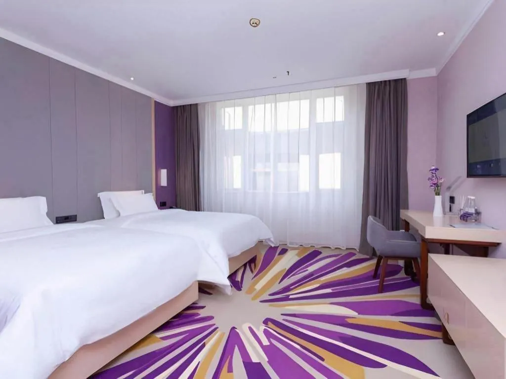 Bed in Lavande Hotel Guangzhou Zengchen Xintang Light Railway Station