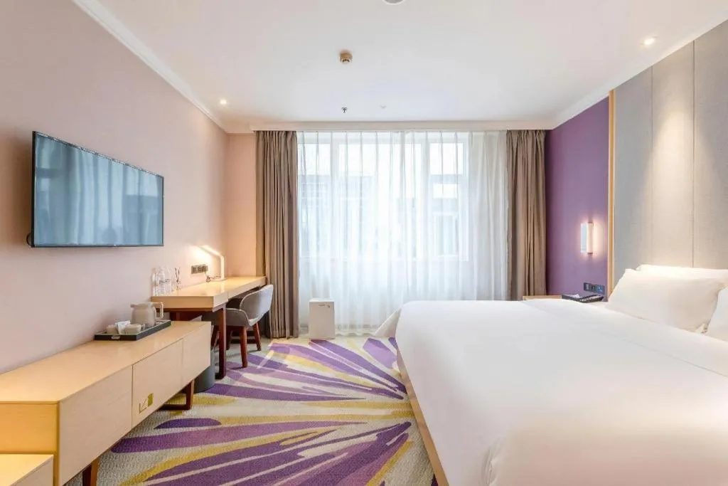 Bed in Lavande Hotel Guangzhou Zengchen Xintang Light Railway Station